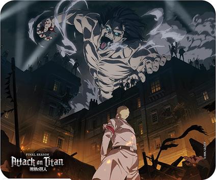 Attack On Titan - Flexible Tappetino Per Mouse - S4 Key Art
