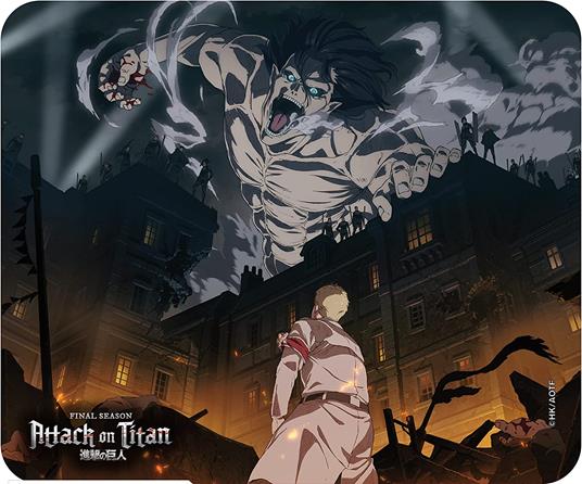 Attack On Titan - Flexible Tappetino Per Mouse - S4 Key Art
