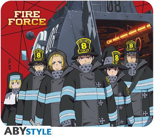 Fire Force - Flexible Tappetino Per Mouse - Company 8
