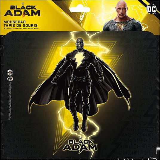 Dc Comics - Flexible Tappetino Per Mouse - Black Adam - 2