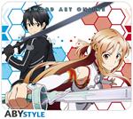 Sword Art Online - Flexible Tappetino Per Mouse - Kirito E Asuna