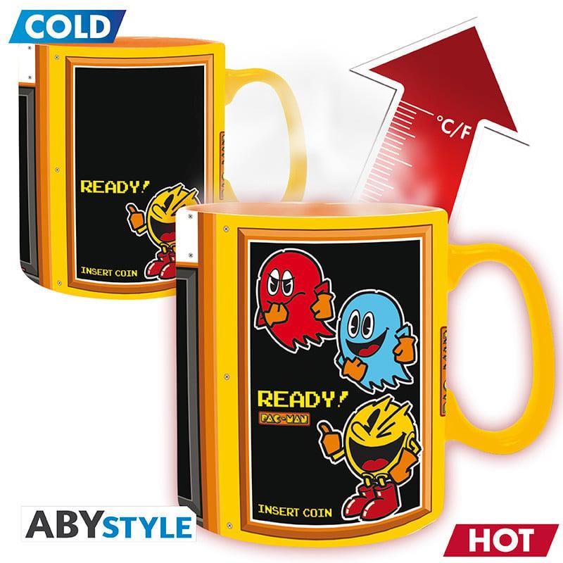 Pac-Man Tazza Cambia Colore 460 Ml Arcade Abystyle