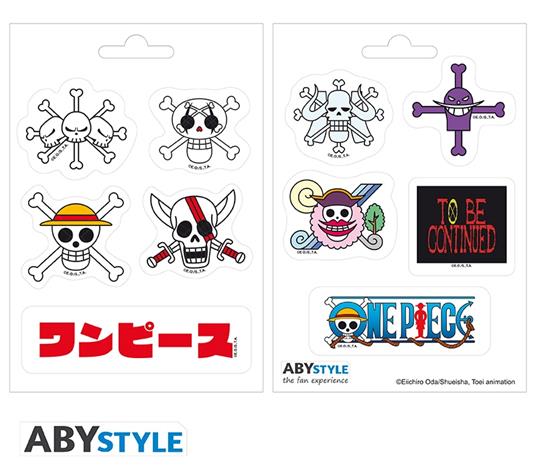 Stickers One Piece Emperors Skulls