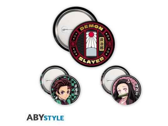 DEMON SLAYER - Badge Pack - Tanjiro & Nezuko S2
