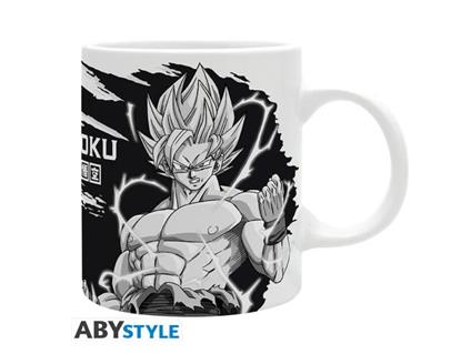Dragon Ball Z - Tazza - 320 Ml - Goku B&w- Subli - Con Box X2
