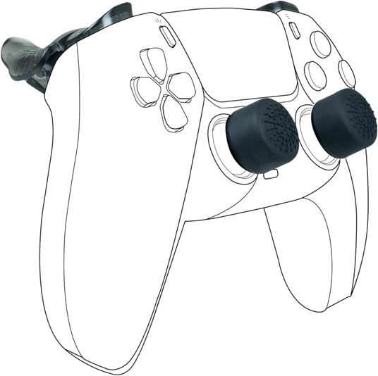 Pro Gamer Pack - grilletti e pulsanti ergonomici PS5 - 5