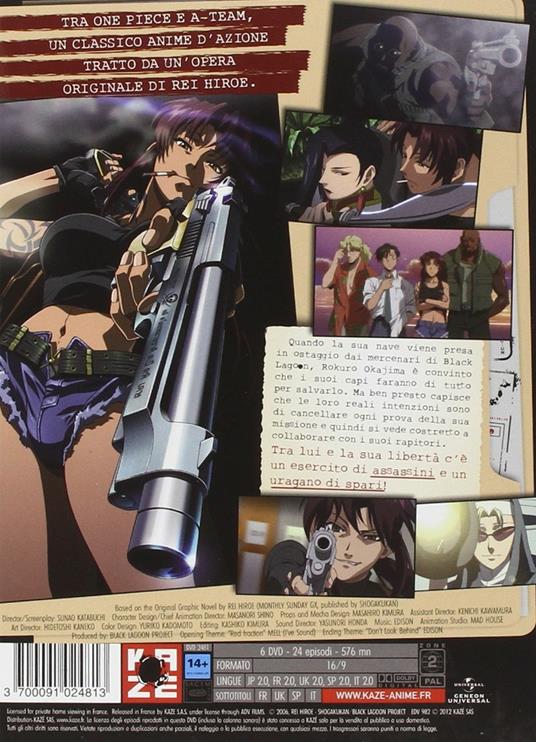 Black Lagoon. Stagione 1 - 2 (6 DVD) di Sunao Katabuchi - DVD - 2