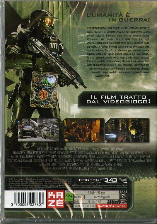 Halo 4. Forward Unto Dawn di Stewart Hendler - DVD - 2