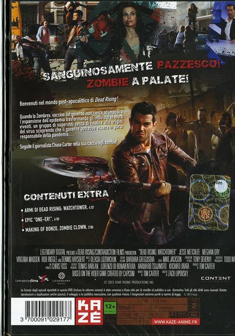 Dead Rising. Watchtower di Zach Lipovsky - DVD - 2