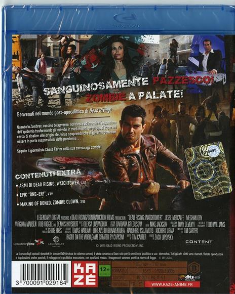 Dead Rising. Watchtower di Zach Lipovsky - Blu-ray - 2