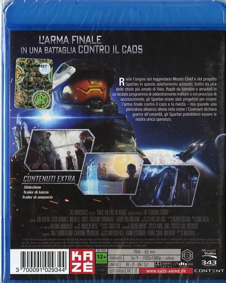 Halo. The Fall of Reach di Ian Kirby - Blu-ray - 2