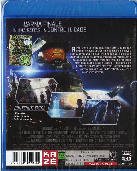 Halo. The Fall of Reach di Ian Kirby - Blu-ray - 2