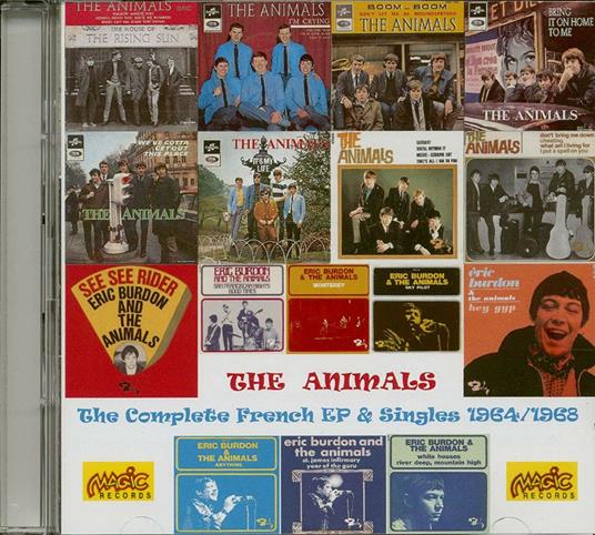 Complete French Ep and Singles 1964-1968 - CD Audio di Animals