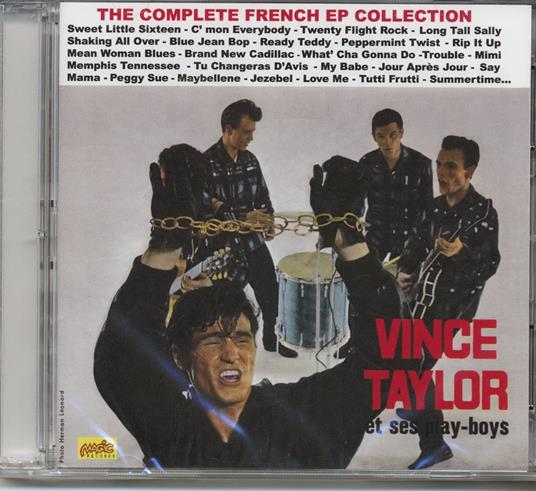 Vince Taylor & Ses Play-Boys - French Ep Collection - CD Audio