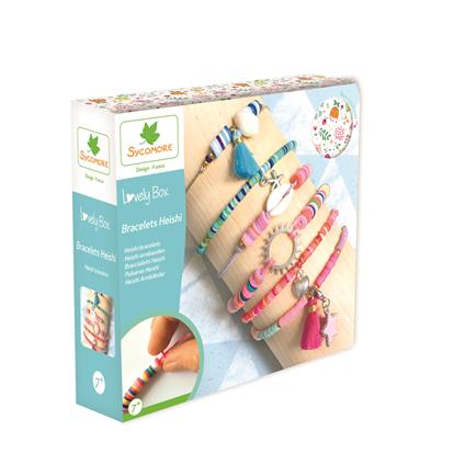 Faujas: CRE1049 - Small Lovely Box Heishi Bracelets