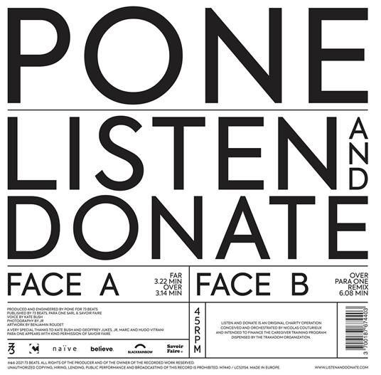 Listen And Donate - Vinile LP di Pone