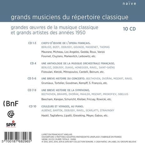 Grands Musiciens du Repertoire Classique - CD Audio - 2