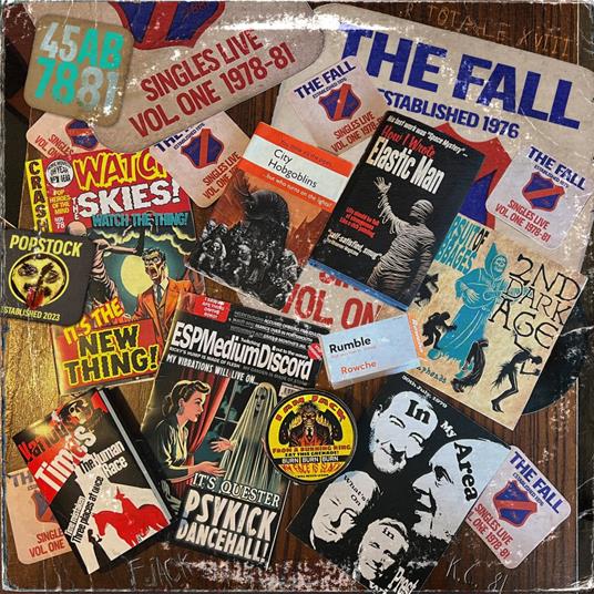 Singles Live. Vol. 1 '78-'81 - CD Audio di The Fall