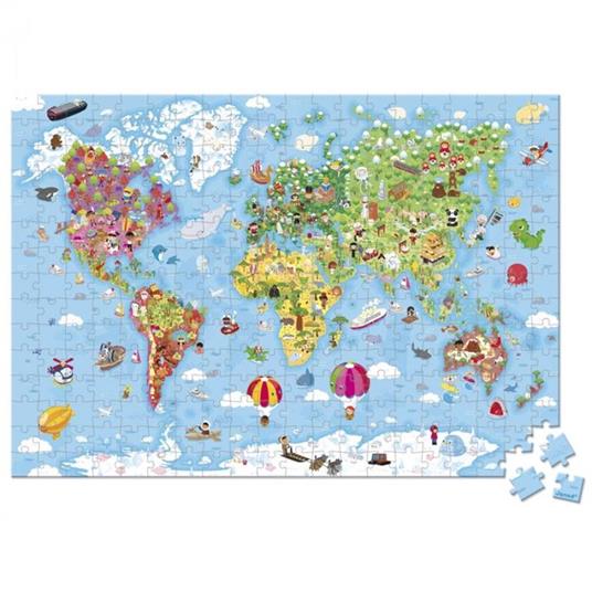 JANOD J02775 puzzle 300 pz Mondo - 3