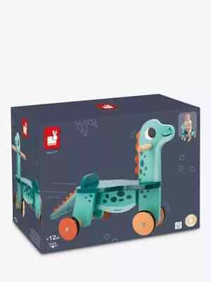 Janod - Cavalcabile Dinosauro Portosauro in Legno
