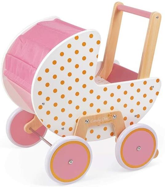 Janod J05886 - Carrozzina Candy Chic - 2