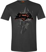T-Shirt unisex Batman v Superman. Cubic Logo