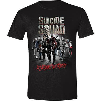 T-Shirt Unisex Suicide Squad. Movie Poster Black