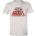 T-Shirt Unisex Tg. S Guardians Of The Galaxy 2. Milano Patch White