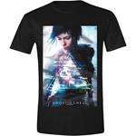 T-Shirt Unisex Ghost In The Shell. Movie Poster Black