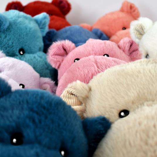 Peluche Ippopotamo Hip''Chic - Avorio 25 Cm - 2