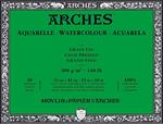Blocco Acquarello Arches 31x41cm 300gr 20 Fogli 100% Cotone Grana Fine