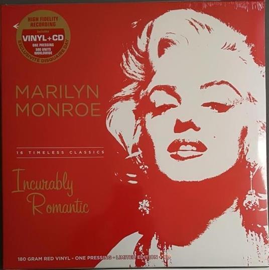 Incurably Romantic - Vinile LP di Marilyn Monroe