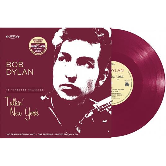 Talkin' New York - Vinile LP + CD Audio di Bob Dylan