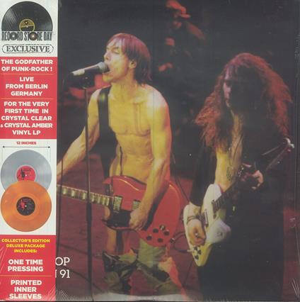 Live In Berlin 1991 - Vinile LP di Iggy Pop