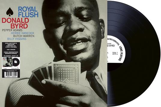 Royal Flush (Limited Black Vinyl 180 gr.) - Vinile LP di Donald Byrd