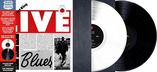 Albert Live (Limited Black & White Double Vinyl) - Vinile LP di Albert King