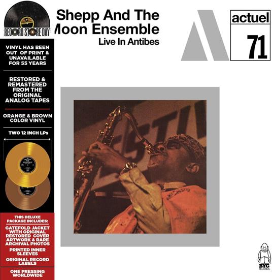 Live In Antibes - Vinile LP di Archie Shepp,Full Moon Ensemble