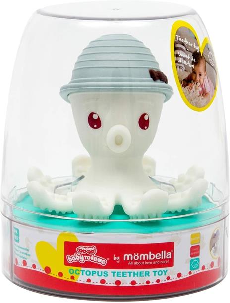 Babytolove 703587- Piovra Verde Acqua Gioco Per La Dentizione - 2