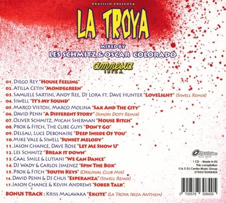 La Troya Ibiza 2014 - CD Audio - 2