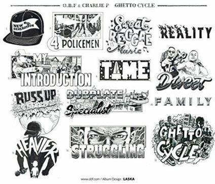 Ghetto Cycle - Vinile LP di OBF,Charlie P