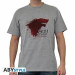T-Shirt Basic Game of Thrones. The North Remembers