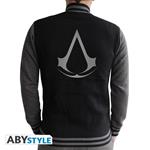 Assassin'S Creed. Jacket. Crest Man Black/Dark Grey Small