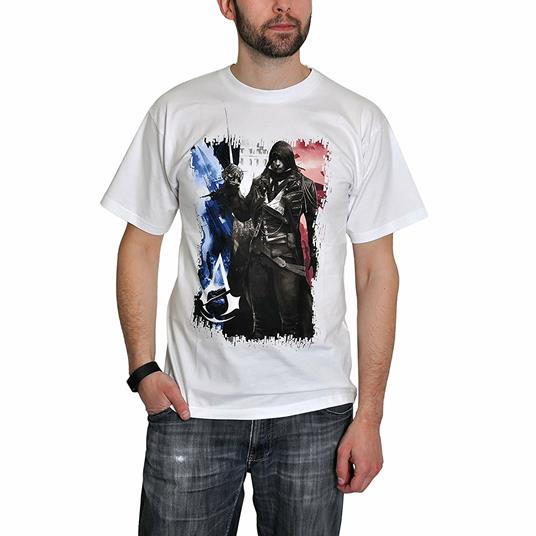 T-Shirt Basic Assassin's Creed. AC5 Flag - 3