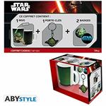 Star Wars. Pck Mug Yoda + Porte-Clés + Badges