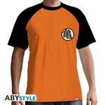 Dragon Ball. T-shirt Kame Symbol Man Ss Orange. Basic Small