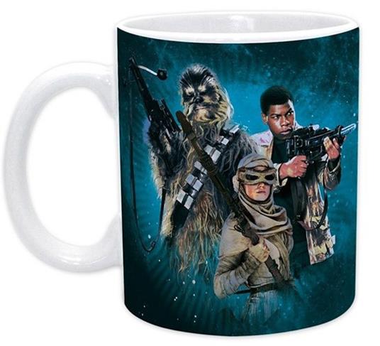 Tazza Star Wars. Rey, Finn & Chewbacca