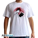 Death Note. T-shirt Light Man Ss White. Basic Double Xl