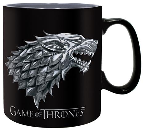 Tazza Trono di Spade. Stark (Black)