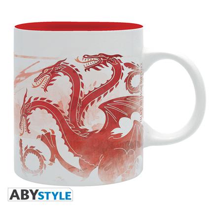Game Of Thrones. Mug. 320 Ml -"Red Dragon". Subli. With Boxx2