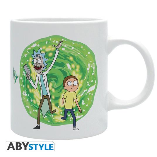 Rick And Morty. Mug. 320 Ml. "Portal"- Subli. With Box X2